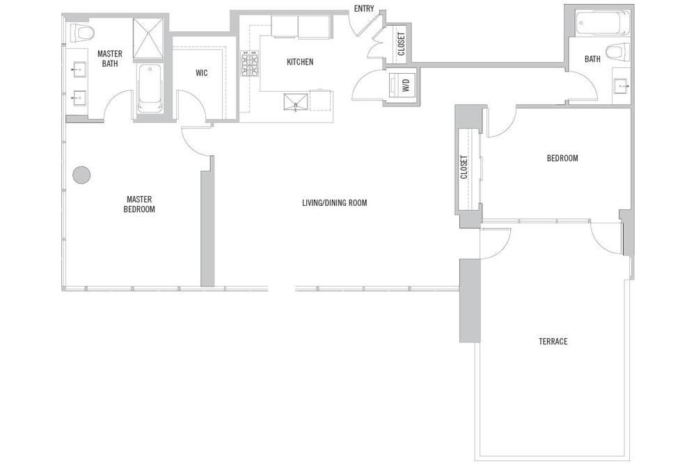 ROOM IN A BRAND NEW LUXURY CONDO NEAR CALTRAIN Trouvez votre chambre