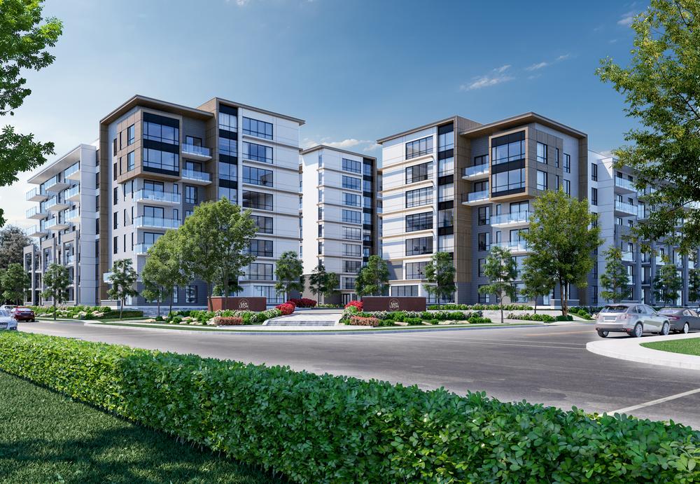 Condo neuf 3 1/2 en location SAN LEON Faubourg Boisbriand There are