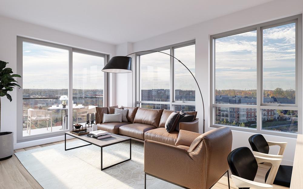 Condo neuf 3 1/2 en location SAN LEON Faubourg Boisbriand There are